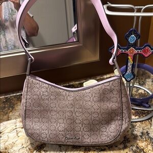 Calvin Klein Pink and Brown Women's Bag